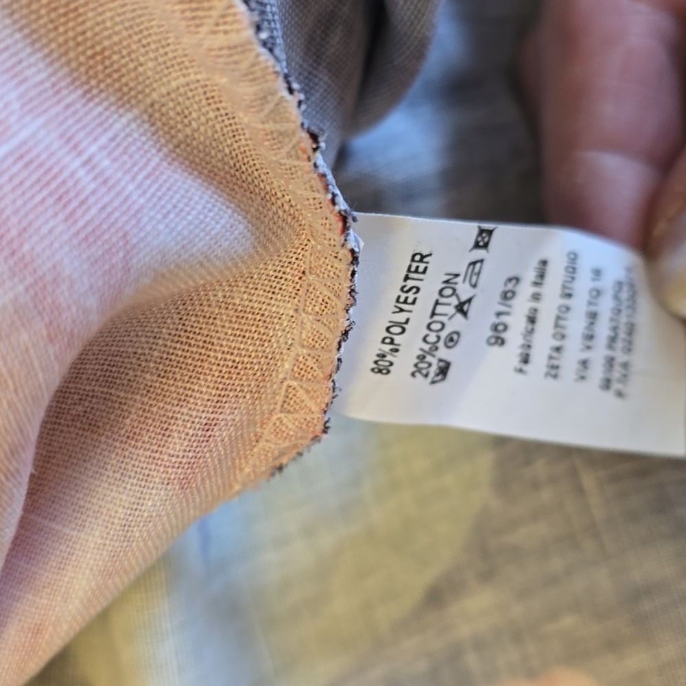 NWT BLOUSE from European designer Zeta Otto 0rg.$99 - Picture 6 of 8
